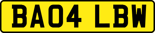 BA04LBW