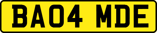 BA04MDE