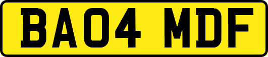 BA04MDF