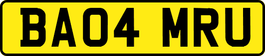 BA04MRU