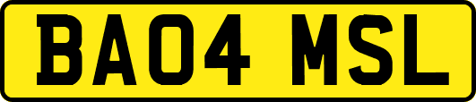BA04MSL