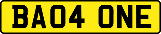 BA04ONE