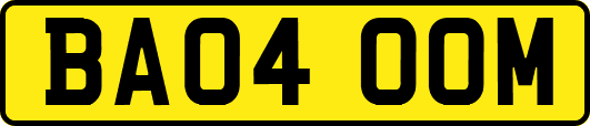 BA04OOM