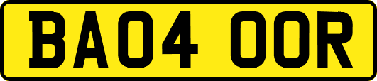 BA04OOR