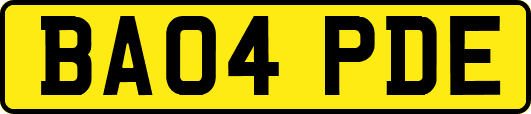 BA04PDE