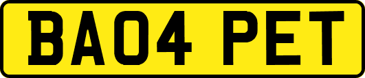 BA04PET