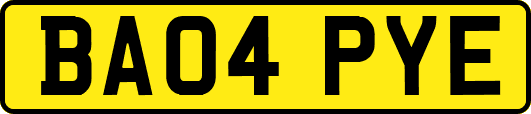 BA04PYE
