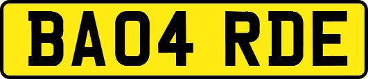 BA04RDE