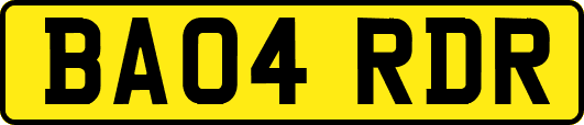 BA04RDR