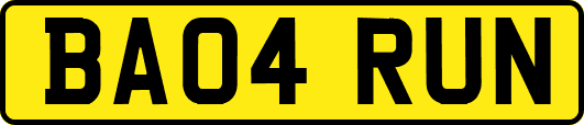 BA04RUN