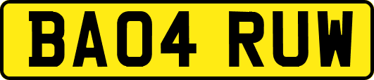 BA04RUW