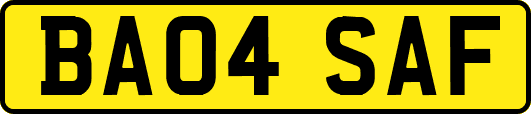 BA04SAF
