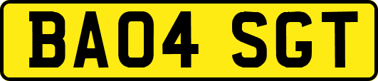 BA04SGT