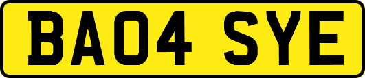 BA04SYE