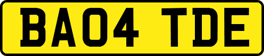 BA04TDE