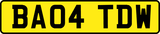 BA04TDW