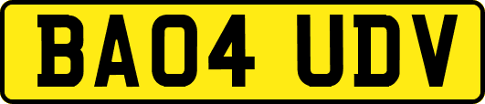 BA04UDV