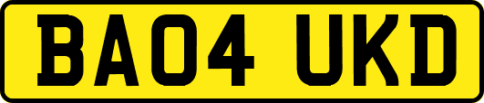 BA04UKD