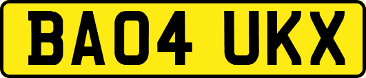 BA04UKX