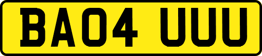 BA04UUU