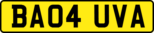 BA04UVA