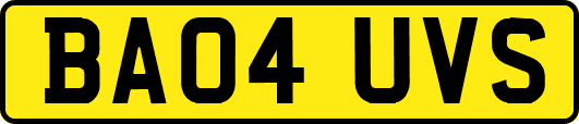 BA04UVS