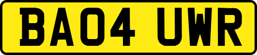BA04UWR