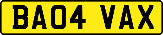 BA04VAX