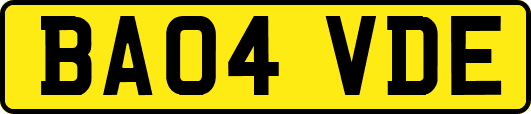 BA04VDE