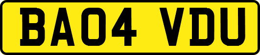 BA04VDU