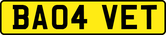BA04VET