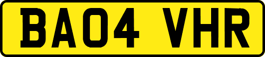 BA04VHR