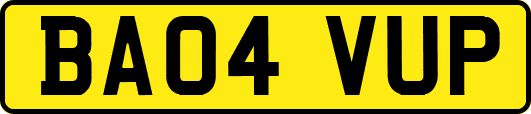BA04VUP