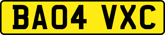 BA04VXC