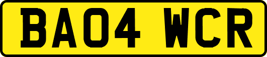BA04WCR