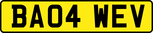 BA04WEV