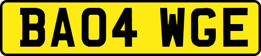 BA04WGE
