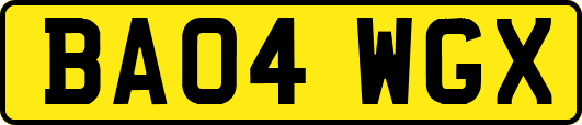 BA04WGX