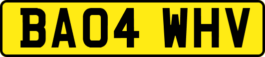 BA04WHV
