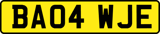 BA04WJE