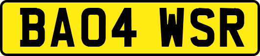 BA04WSR