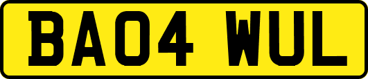 BA04WUL