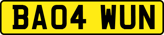BA04WUN
