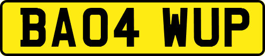 BA04WUP