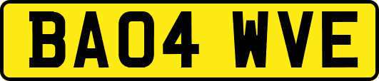 BA04WVE