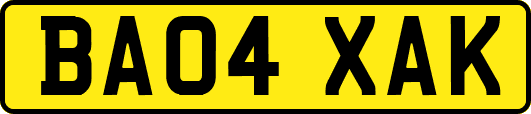 BA04XAK
