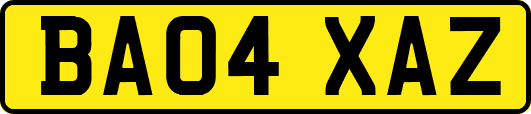 BA04XAZ