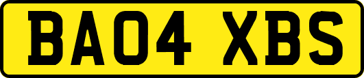 BA04XBS