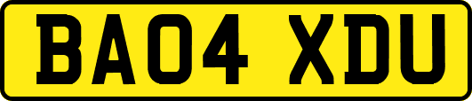 BA04XDU