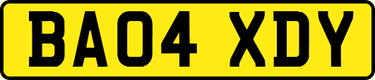 BA04XDY